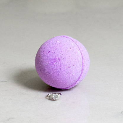 Early Morning Lilac 10oz Jewelry Bath Bomb by JewelScent