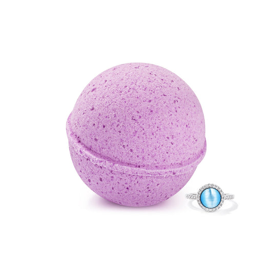 Early Morning Lilac 10oz Jewelry Bath Bomb by JewelScent