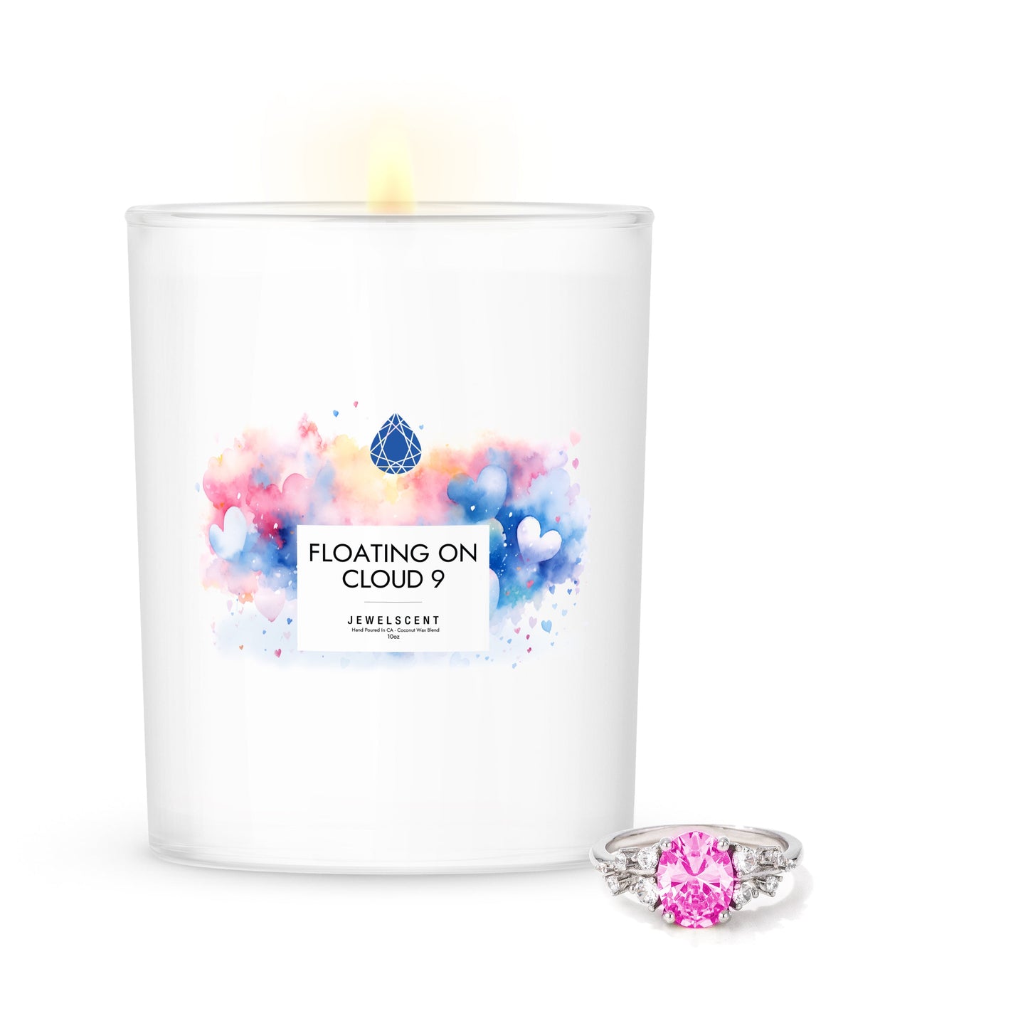 Floating On Cloud 9 Candle - 18oz Home Jewelry Candle by JewelScent
