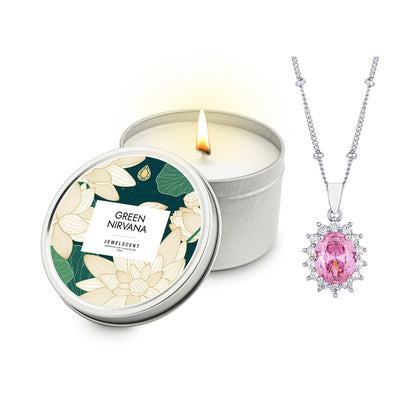 Green Nirvana Jewelry Candle 5.5oz Tin by JewelScent