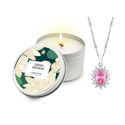 Green Nirvana Jewelry Candle 5.5oz Tin by JewelScent