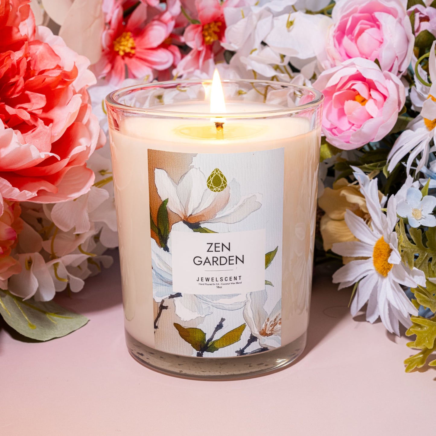 Zen Garden 18oz Home Jewelry Candle by JewelScent