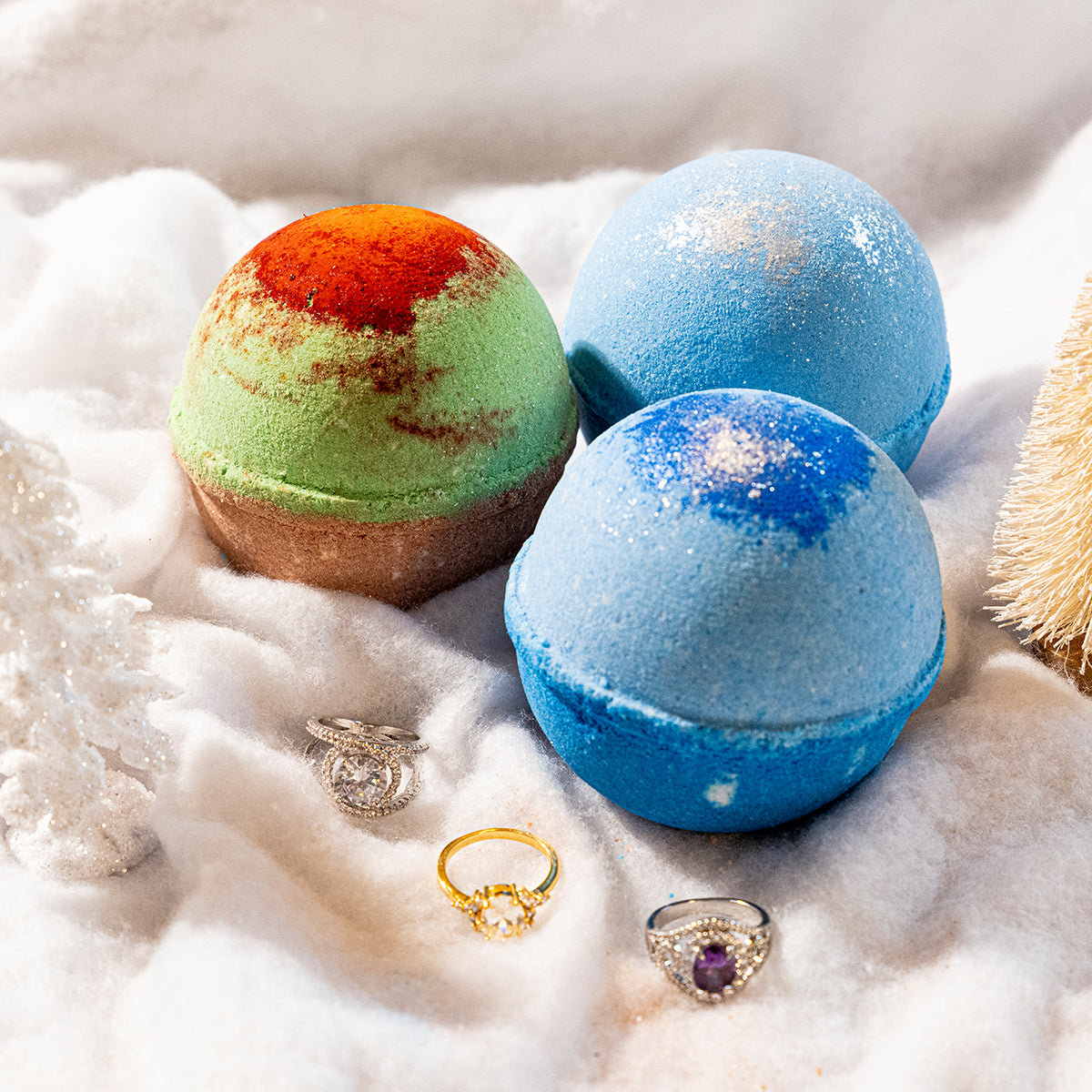 Starry Nights Jewelry Bath Bomb by JewelScent