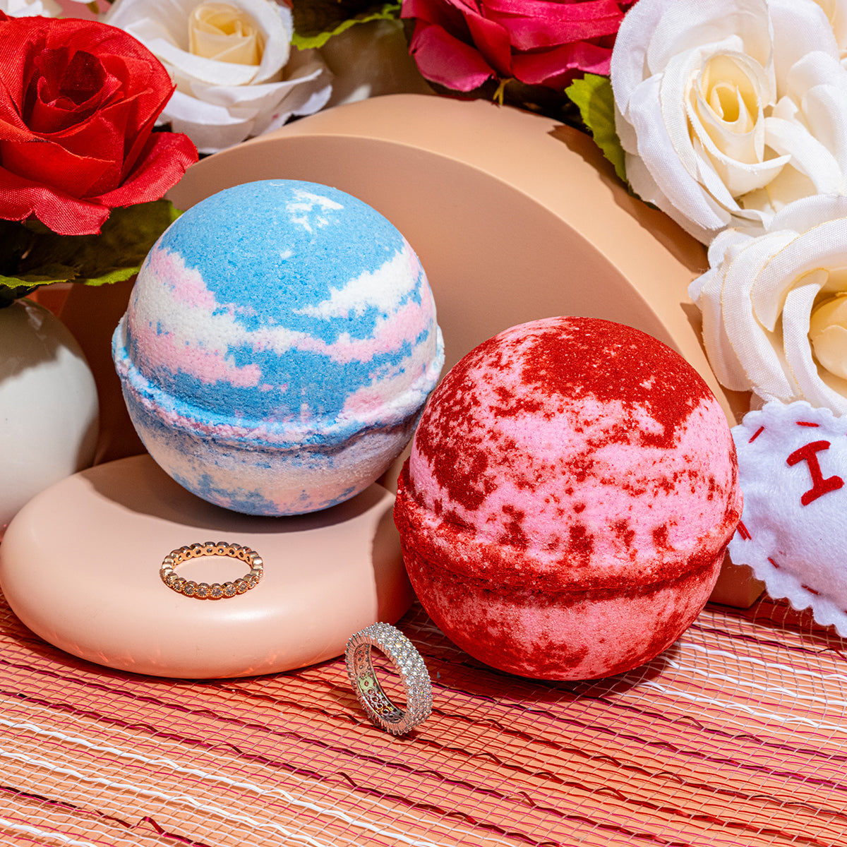 Over The Moon Bath Bomb - Relaxing Jewelry Surprise by JewelScent