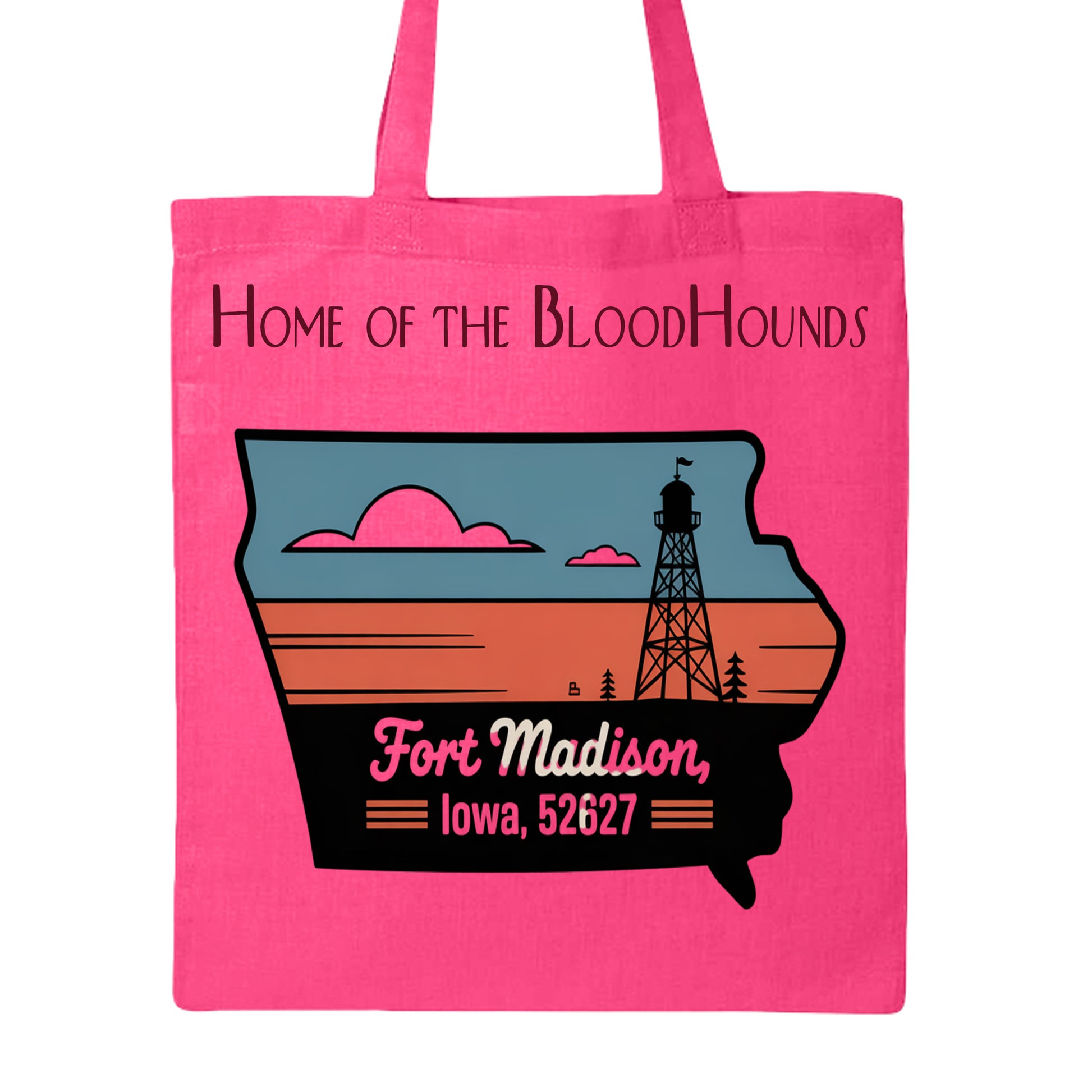 Hot Pink - QTB - BACK