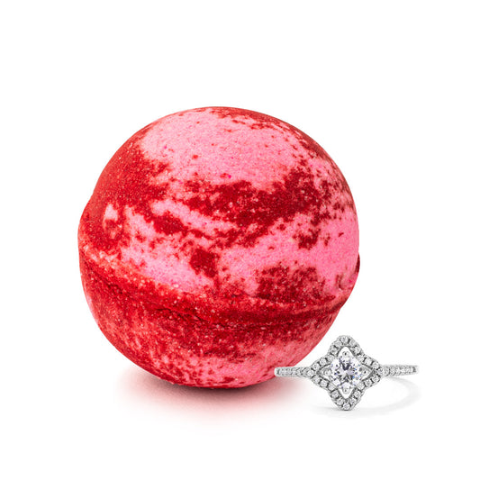 Over The Moon Bath Bomb - Relaxing Jewelry Surprise by JewelScent