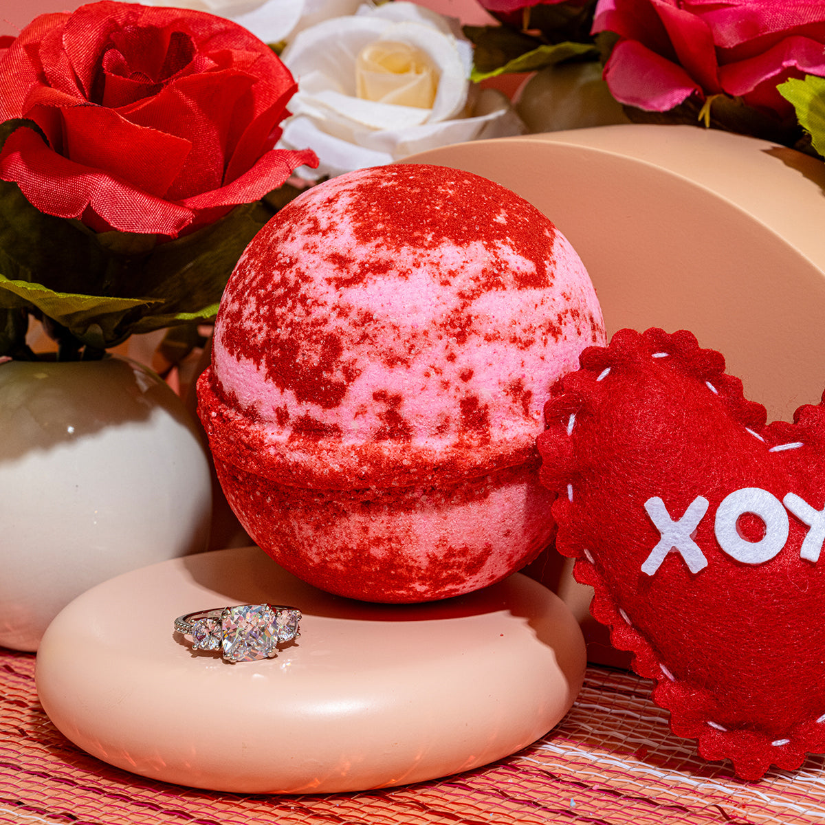 Over The Moon Bath Bomb - Relaxing Jewelry Surprise by JewelScent