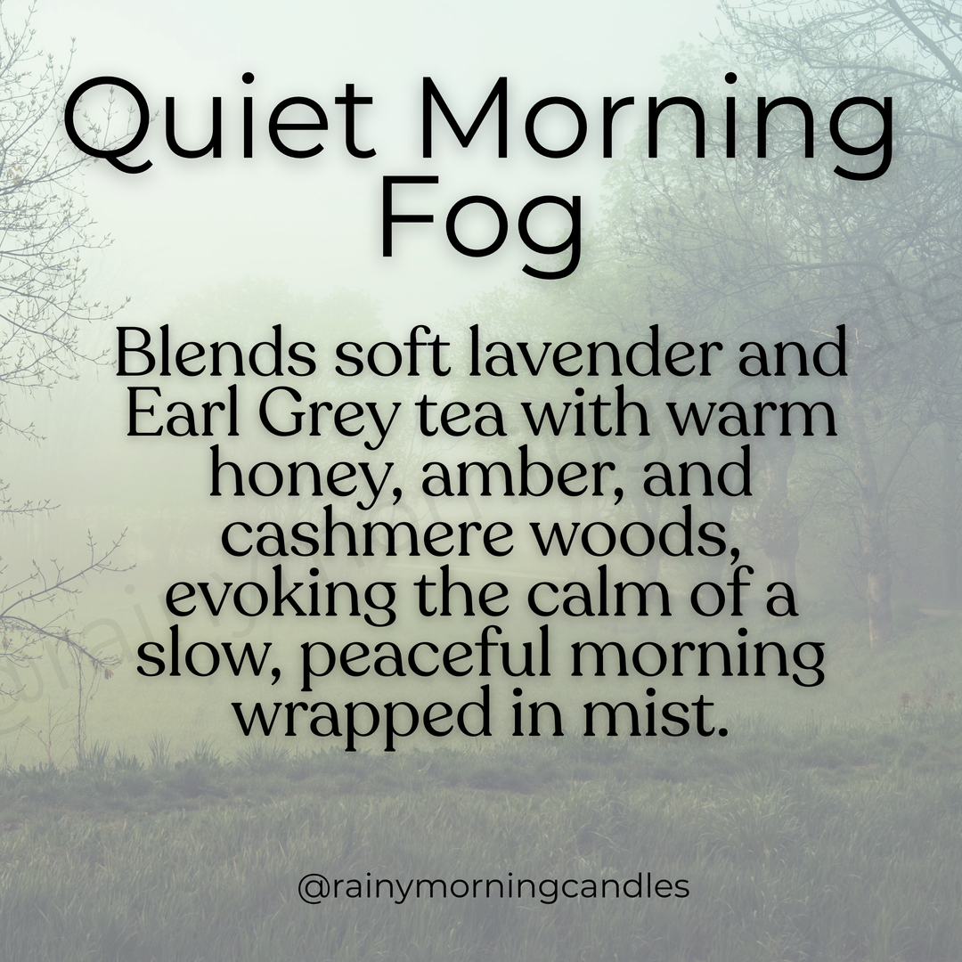 Quiet Morning Fog | Honey Lavender Tea | Wax Melts - Deeunta Domain