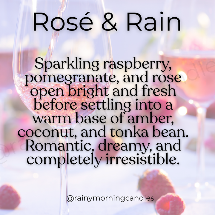 Rosé & Rain | Wax Melts - Deeunta Domain