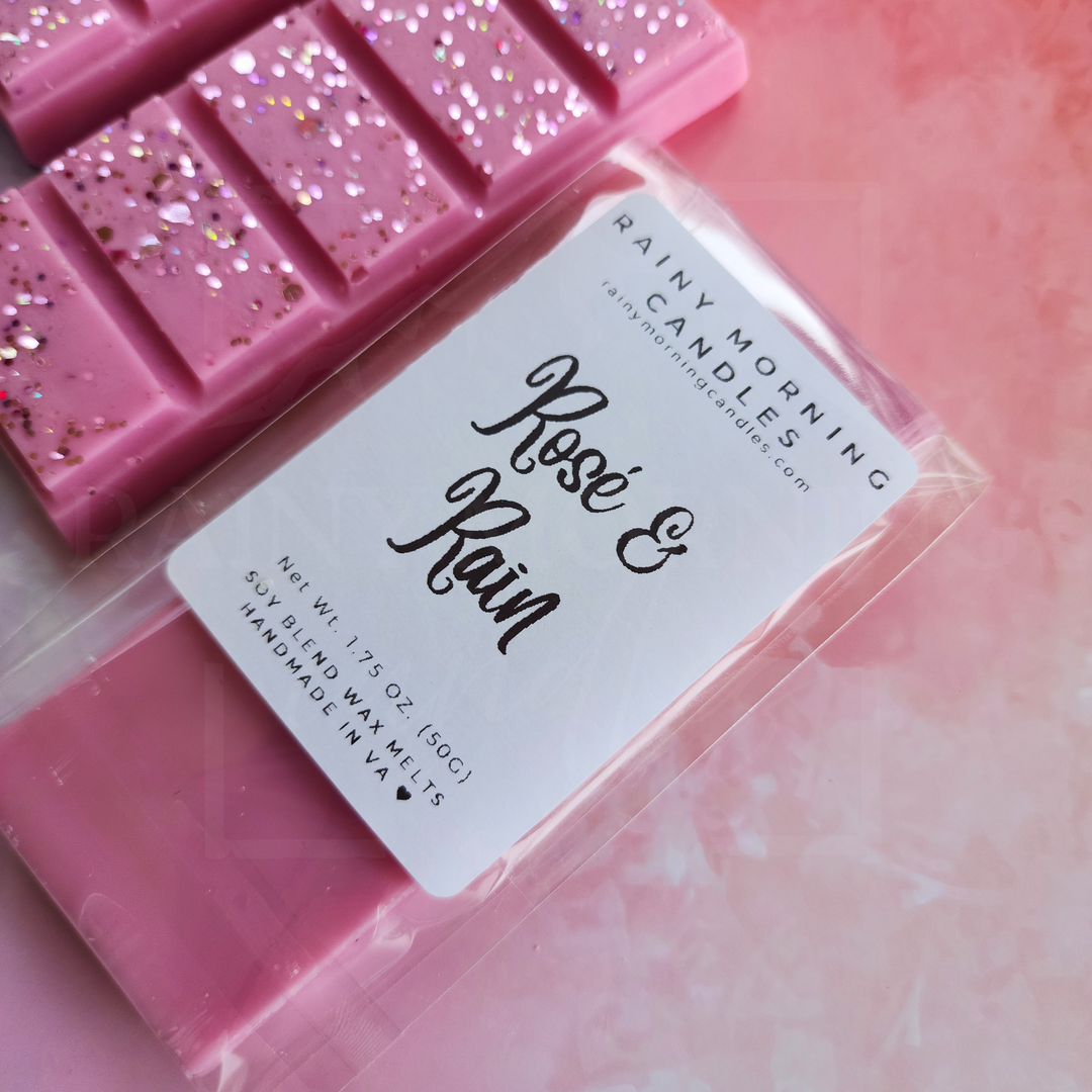 Rosé & Rain | Wax Melts - Deeunta Domain