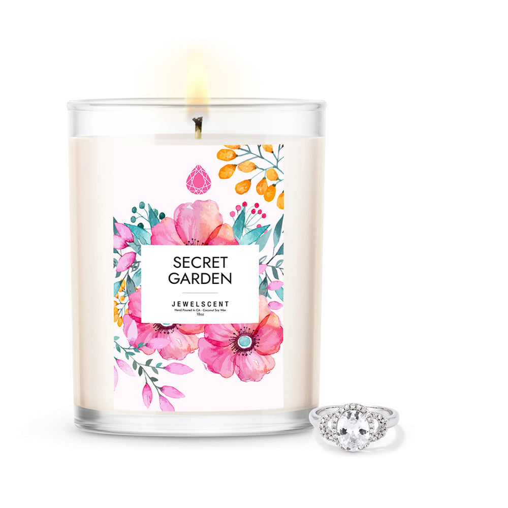 Secret Garden 18oz Home Jewelry Candle by JewelScent