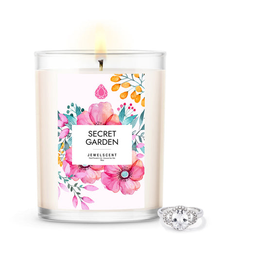 Secret Garden 18oz Home Jewelry Candle by JewelScent