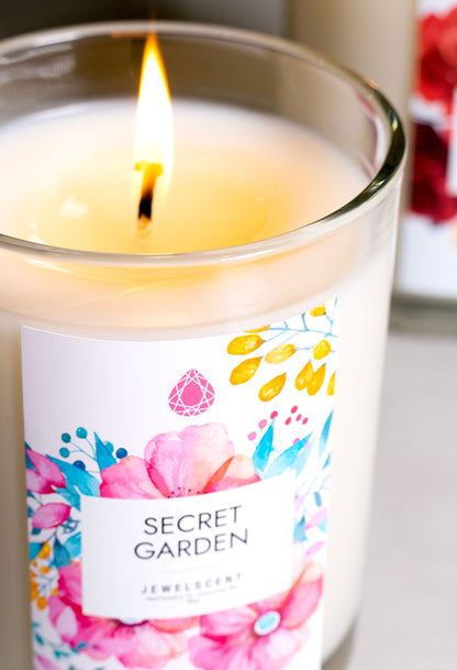 Secret Garden 18oz Home Jewelry Candle by JewelScent
