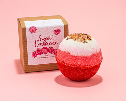 Sweet Embrace 10oz Jewelry Bath Bomb by JewelScent