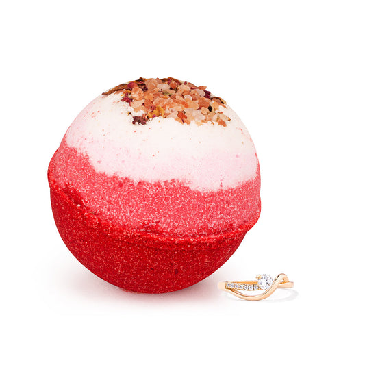 Sweet Embrace 10oz Jewelry Bath Bomb by JewelScent