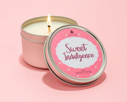Sweet Indulgence 5.5ozTin Jewelry Candle by JewelScent