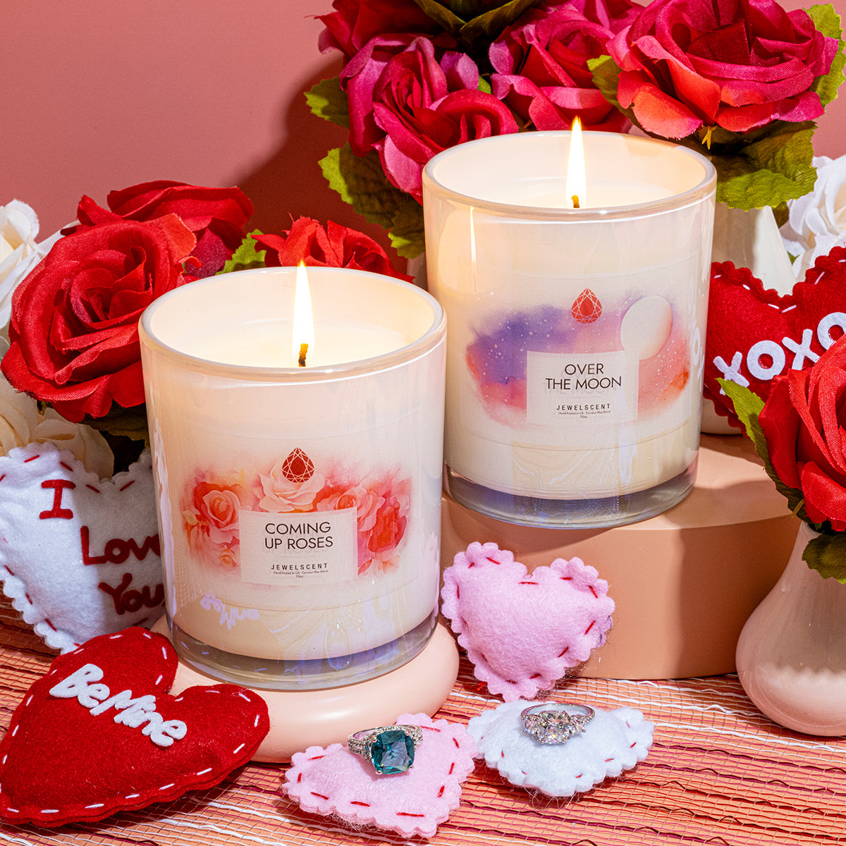 Over The Moon Iridescent Jewelry Candle 10oz - Signature Collection by JewelScent
