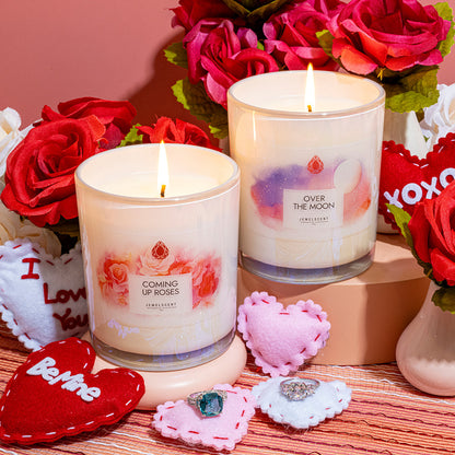 Over The Moon Iridescent Jewelry Candle 10oz - Signature Collection by JewelScent