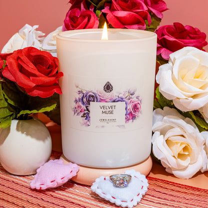 Velvet Muse 18oz Home Jewelry Candle by JewelScent
