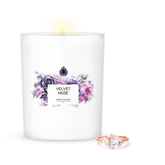 Velvet Muse 18oz Home Jewelry Candle by JewelScent