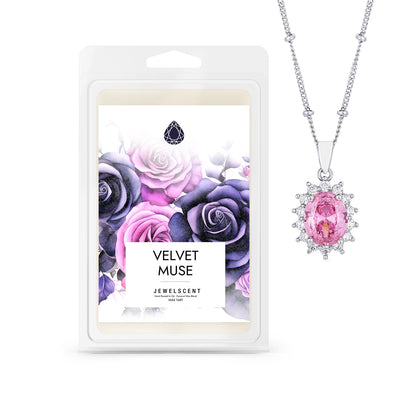 Velvet Muse Wax Tart - Exquisite Scented Jewelry Wax Tart for Luxurious Ambiance by JewelScent
